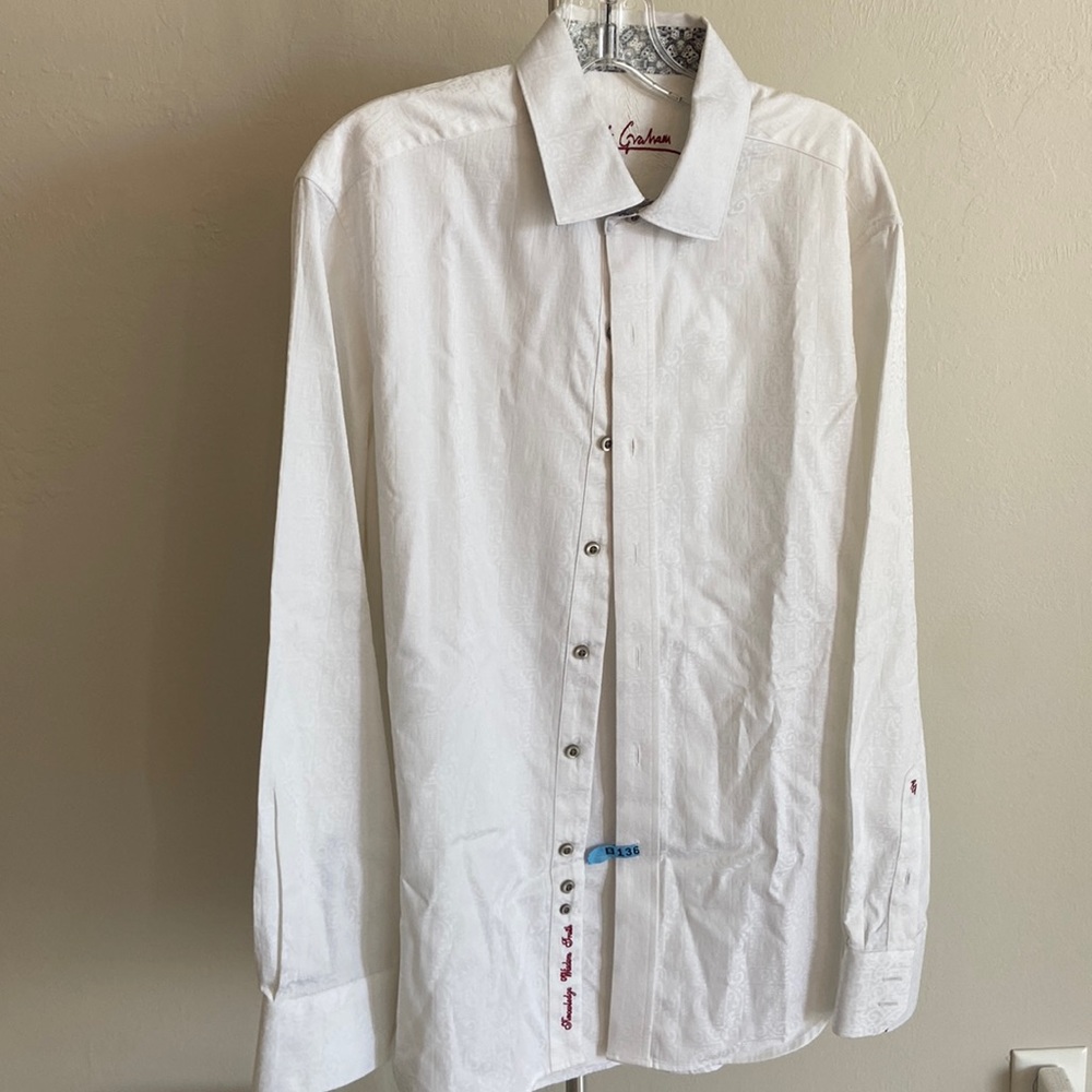 White Robert Graham Shirt
